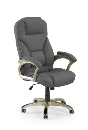Кресло компьютерное офисное вращающееся HALMAR DESMOND 2, серый фото