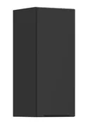 BRW Sole L6 30 см левый верхний кухонный шкаф черный матовый, черный/черный матовый FM_G_30/72_L-CA/CAM фото thumb №2