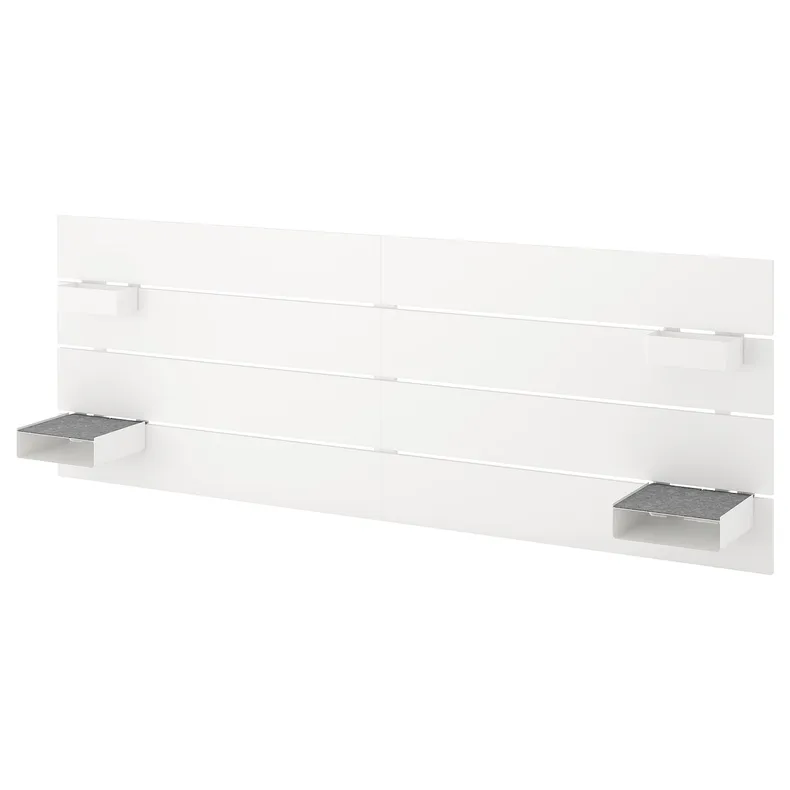 IKEA NORDLI НОРДЛИ, изголовье, белый, 140 / 160 см 103.729.76 фото №1