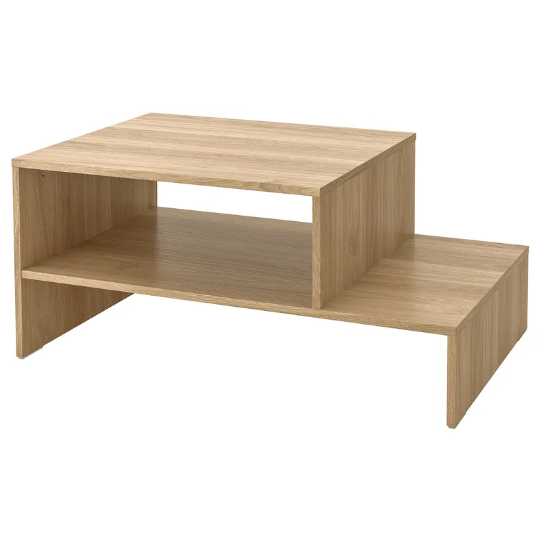 IKEA HOLMERUD ХОЛМЕРУД, журнальный стол, имит. дуб, 90x55 см 905.407.06 фото №1