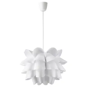 IKEA KNAPPA КНАППА, підвісний світильник, білий, 46 см 500.706.51 фото