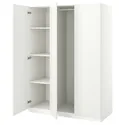 IKEA PAX ПАКС / FORSAND ФОРСАНД, гардероб, комбінація, білий / білий, 150x60x201 см 094.943.04 фото thumb №1