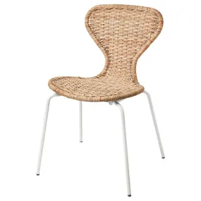 IKEA ÄLVSTA ЕЛЬВСТА, стілець, ручна робота ротанг/СЕФАСТ білий 194.815.65 фото