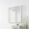 IKEA NISSEDAL НИССЕДАЛЬ, зеркало, белый, 65x65 см 203.203.12 фото thumb №3