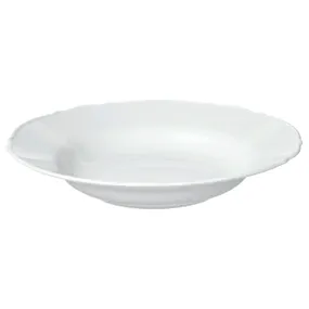 IKEA UPPLAGA УППЛАГА, тарелка глубокая, белый, 26 см 504.247.18 фото