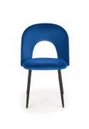 Кухонний стілець HALMAR K384 темно-синій (1шт=4шт) фото thumb №11