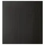 IKEA LAPPVIKEN ЛАППВИКЕН, дверь, черно-коричневый, 60x64 см 802.916.70 фото