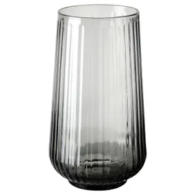 IKEA GRADVIS ГРАДВІС, ваза, сірий, 19 см 805.029.22 фото