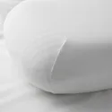 IKEA TÖCKENFLY ТЁККЕНФЛЮ, наволочка для эргоном подушки, белый, 29x43 см 605.355.27 фото thumb №4