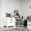 IKEA SMÅSTAD СМОСТАД / PLATSA ПЛАТСА, комод із 3 шухлядами, білий/білий, 60x57x63 см 993.875.21 фото thumb №5
