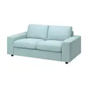 IKEA VIMLE ВИМЛЕ, 2-местный диван, с широкими подлокотниками / Саксемара светло-голубой 994.005.51 фото thumb №1