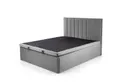 Кровать двуспальная с подъемным механизмом HALMAR ASENTO 160x200 см серая фото thumb №1