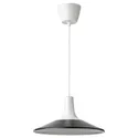 IKEA FYRTIOFYRA ФИРТИОФИРА, подвесной светильник, белый / черный, 38 см 505.272.69 фото thumb №1