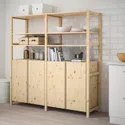 IKEA IVAR ІВАР, 2 секції / полиці / шафа, сосна, 174x50x179 см 694.070.59 фото thumb №2