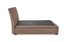 Кровать двуспальная HALMAR CONTINENTAL 2 Velvet 160х200 см - обивка бежевая фото thumb №3