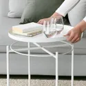 IKEA GLADOM ГЛАДОМ, стіл сервірувальний, білий, 45x53 см 703.378.19 фото thumb №8