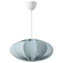 IKEA REGNSKUR РЕГНСКУР / HEMMA ХЕММА, подвесной светильник, бирюзовый / белый, 52 см 395.274.02 фото thumb №1