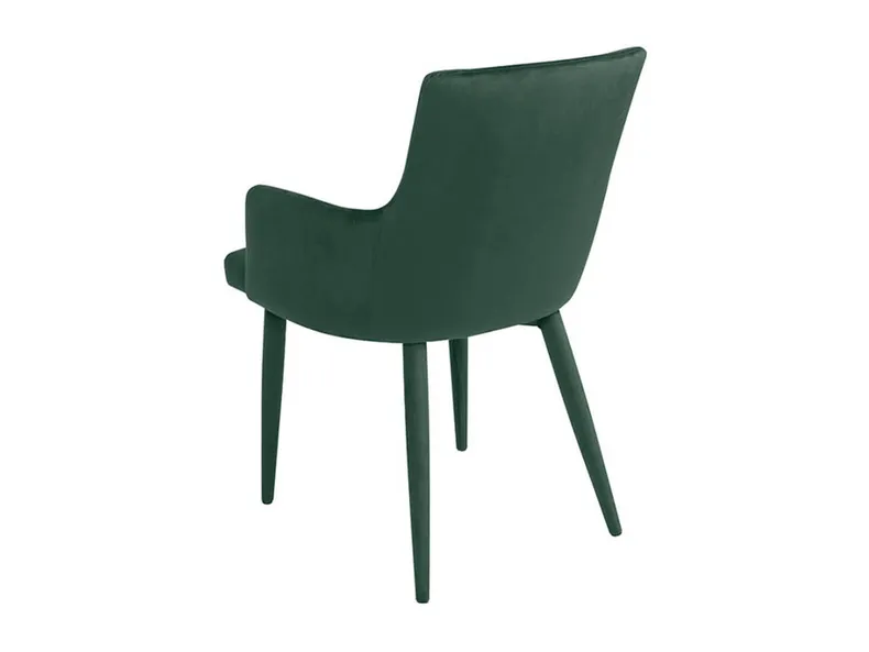 BRW Комплект мягких бархатных стульев 2 шт BRW MERLOT, зеленый SJ180_19_2SZT-ZIELONY фото №5