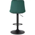 Барний стілець оксамитовий MEBEL ELITE ARCOS 2 Velvet, зелений фото thumb №10