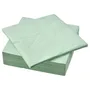 IKEA FANTASTISK ФАНТАСТИСК, салфетка бумажная, бледно-зелёный, 33x33 см 805.646.70 фото