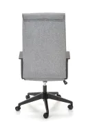Крісло комп'ютерне офісне обертове HALMAR PIETRO, тканина, сірий фото thumb №2