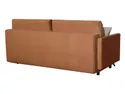 BRW Трехместный диван Abril с ящиком для хранения велюр коричневый, Элемент 07 коричневый/Элемент 06 бежевый SO3-ABRIL-3DL-G1_BA429D фото thumb №4