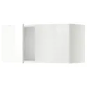 IKEA METOD МЕТОД, навесной шкаф с 2 дверцами, белый / Рингхульт белый, 80x40 см 394.693.98 фото thumb №1