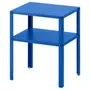 IKEA KNARREVIK КНАРРЕВІК, приліжковий столик, яскраво-синій, 37x28 см 505.641.34 фото