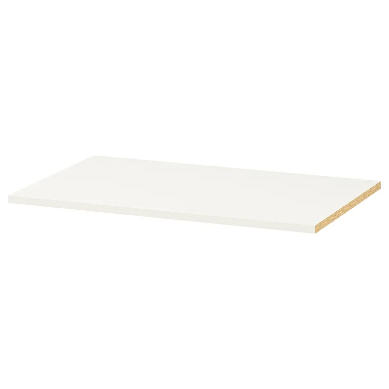IKEA KLEPPSTAD КЛЕППСТАД, полиця, білий, 76x50 см 204.495.17 фото №1