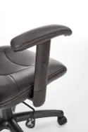 Кресло компьютерное офисное вращающееся HALMAR STILO черный фото thumb №6