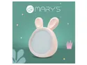 BRW Светодиодный будильник Mary's Hare светло-розовый 096851 фото thumb №6