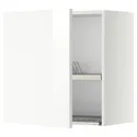 IKEA METOD МЕТОД, шафа навісна із сушаркою, білий / РІНГХУЛЬТ білий, 60x60 см 294.648.67 фото thumb №1