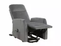 Раскладное кресло бархатное SIGNAL LETO Velvet, Bluvel 14 - серый фото thumb №5