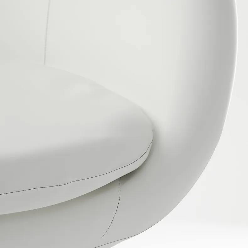 IKEA SKRUVSTA СКРУВСТА, обертовий стілець, ІСАНЕ білий 504.029.95 фото №5
