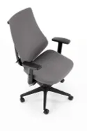 Крісло комп'ютерне офісне обертове HALMAR RUBIO сірий/чорний фото thumb №5