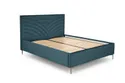 Узголів'я ліжка HALMAR MODULO W3 160 см темно-зеленого кольору. Моноліт 37 фото thumb №4
