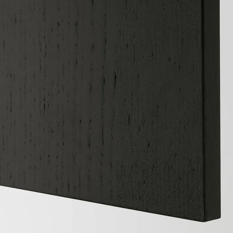 IKEA LERHYTTAN ЛЕРХЮТТАН, облицювальна панель, чорна морилка, 39x105 см 103.560.85 фото №2