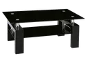 Журнальний столик SIGNAL LISA II, чорний, 60x110 фото thumb №1