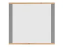 BRW Настенное зеркало Hygge grey/oak artisan 87x94 см, серый/артизанский дуб/структурная пыль серая LUS_A-USZ/DASN фото thumb №1