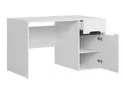 Письмовий стіл BRW AZTECA TRIO 120х75 см білий/глянцевий білий BIU1D1S/8/12-BI/BIP фото thumb №7