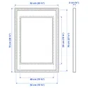IKEA KNOPPÄNG КНОППЭНГ, рама, белый, 50x70 см 804.273.05 фото thumb №5