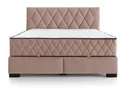 BRW Кровать двуспальная с 2 матрасами и подъемным механизмом BRW REVE 140x200 см, розовый LO_KT-REVE-140X200-G2-AMON_21 фото thumb №1