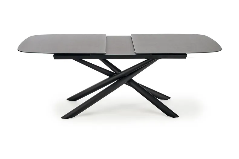 Кухонний стіл розкладний HALMAR CAPELLO 180-240x95 см чорний, сірий фото №8