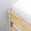 IKEA UTÅKER УТОКЕР, штабелируемые кровати с 2 матрасами, сосна / Афьель средней твердости, 80x200 см 895.215.15 фото thumb №9