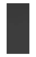 BRW Боковая панель Sole L6 матовая черная, черный/черный матовый FM_PA_G_/72-CAM фото thumb №1