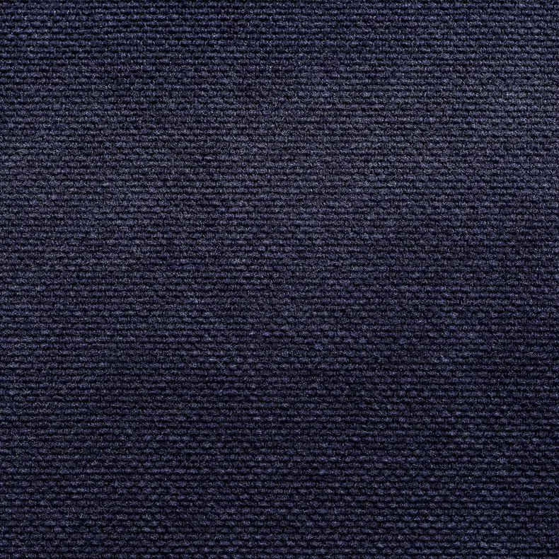 IKEA TUFJORD ТЮФЬЁРД, каркас кровати с обивкой, Талмира черно-синяя / Лёнсет, 160x200 см 495.553.38 фото №8