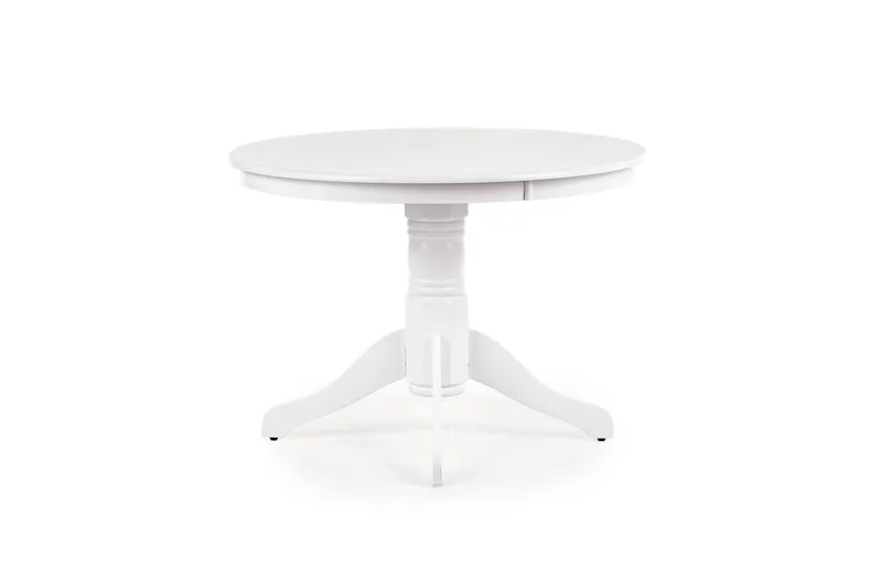 Обеденный стол HALMAR GLOSTER 106x106 см белый фото №1