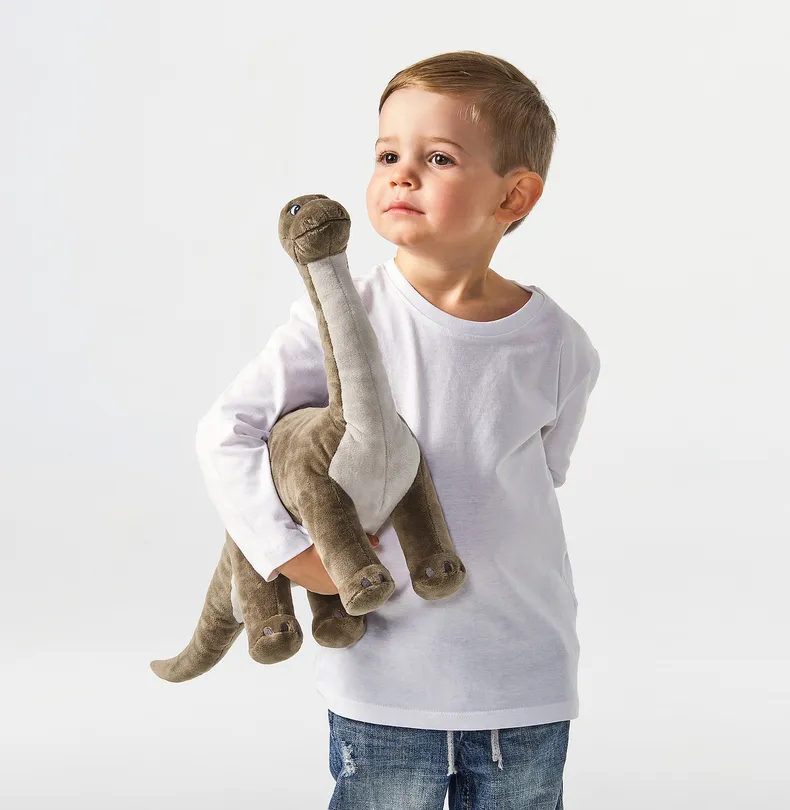 IKEA JÄTTELIK ЄТТЕЛІК, іграшка м’яка, динозавр/бронтозавр, 55 см 304.711.69 фото №2