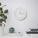 IKEA TROMMA ТРОММА, настінний годинник, білий, 25 см 305.570.78 фото thumb №5