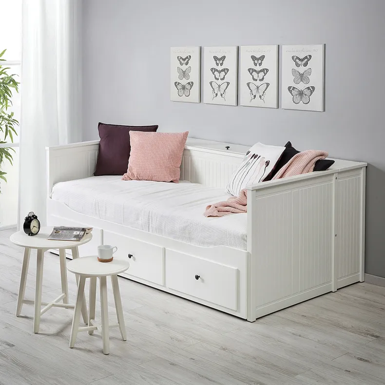 IKEA HEMNES ХЕМНЕС, модуль для зберігання матрацу, білий 904.623.60 фото №3